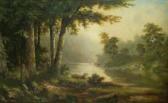 CRAIG Thomas Bigelow 1849-1924,Summer Landscape with Stream,1868,Rachel Davis US 2010-05-08