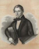 CRAMER Ernst 1809-1886,Portrait eines Herrn in Biedermeierkleidung,Von Zengen DE 2008-09-12