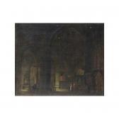CRAMER German 1800-1800,CHURCH INTERIOR WITH FIGURES,Sotheby's GB 2003-02-18