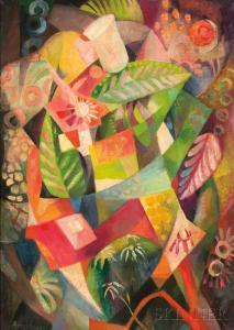 CRAMER Helene 1844-1916,Cubist Still Life,Skinner US 2018-01-26