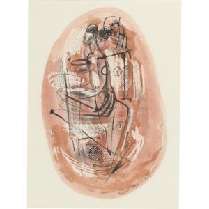 CRAMER Konrad 1888-1963,abstract,1951,Ripley Auctions US 2024-03-30