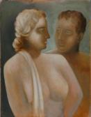 CRAMER Konrad,Man and Woman [Purportedly the Artist and his Wife,1930,William Doyle 2006-11-08
