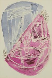 CRAMER Konrad 1888-1963,Still Life Abstraction,1948,Shapiro Auctions US 2011-04-16