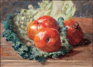 CRAMER Molly 1862-1936,Still Life with Tomatoes,Stahl DE 2016-02-20