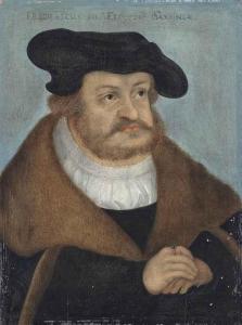 CRANACH Lucas I 1472-1553,I  Portrait of Frederick III,Christie's GB 2014-10-30