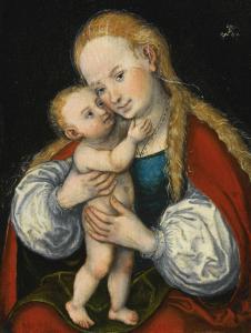 CRANACH Lucas I 1472-1553,MADONNA AND CHILD,Sotheby's GB 2016-01-28