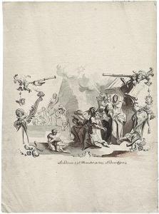CRANE Andreas,Die Anbetung der hl. drei Könige,1742,Galerie Bassenge DE 2014-11-28