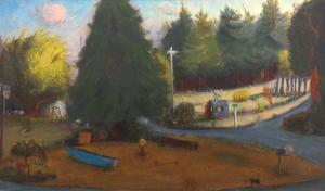 CRANE Gregory 1951,Sharon's Backyard,1988,Aspire Auction US 2019-04-13