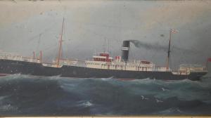 CRANE H. 1922,a steam liner,Criterion GB 2022-07-13