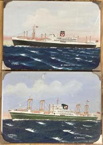 CRANE H. 1922,MV Argentina Star and MV Swiftpool,1954,Gorringes GB 2021-07-19