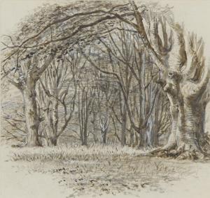 CRANE Walter 1845-1915,View in Buck Hill Wood,19th century,Rosebery's GB 2023-07-19