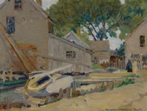 CRANFORD SMITH HAUGHTON 1887-1983,Dry Dock,1908-1916,William Doyle US 2019-10-15