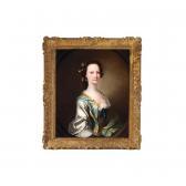 CRANKE James 1707-1780,portrait of miss parker,1730,Sotheby's GB 2002-07-04