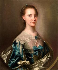 CRANKE James 1707-1780,Portrait of Susannah Maria Dacre, bust-length, in ,Bonhams GB 2009-04-22