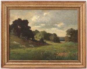 Crannell MINOR Robert 1839-1904,Tonalist meadow landscape,South Bay US 2022-04-30