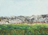 CRAVEN L.V,Paysage de montagne,1990,Ader FR 2012-10-05
