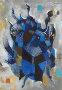 CRAWFORD Hugh Adam 1898-1982,Abstraction bleue,AuctionArt - Rémy Le Fur & Associés FR 2020-12-15