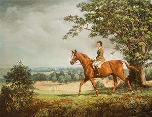 CRAWFORD S.L,Elizabeth II on Horseback, Windsor in the ,1972,Simon Chorley Art & Antiques 2018-01-30