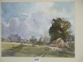 CRAWLEY Michael 1800-1900,Swarkestone Church, Derbyshire,Bamfords Auctioneers and Valuers 2005-09-13