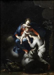 CREARA Sante 1570-1630,The Madonna and Child with Saint Agnes,Bonhams GB 2013-12-04