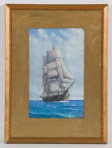 CREE JAMES 1867-1951,SHIP AT SEA,1927,McTear's GB 2015-02-15