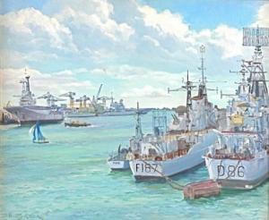 CREER DOROTHY HENTY 1925-2012,Warships, Malta,John Nicholson GB 2008-02-14