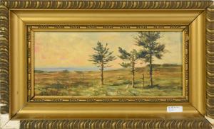 CREHAY Gerard Antoine 1816-1897,Paysage avec sapins,Rops BE 2019-09-01