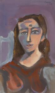 CREME Benjamin 1922-2016,Head of a woman,1948,Sworders GB 2024-04-09