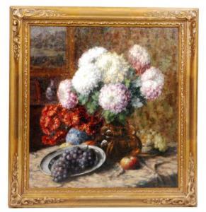 CREMERS Paul 1923-1987,A still life with chrysanthemums in a vase and,Fieldings Auctioneers Limited 2017-07-29
