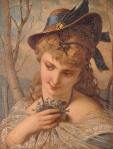 CREMONT Louis 1800-1800,A French Beauty,John Nicholson GB 2014-05-28