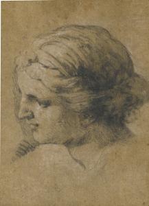 CRESPI GIOSETTO MARIA 1666-1747,HEAD OF A WOMAN,Sotheby's GB 2014-04-29