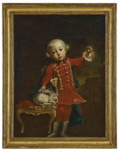 CRESPI Luigi 1710-1779,Portrait of a boy with a dog,Christie's GB 2023-07-07