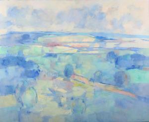 Cress George 1921-2008,Landscape,1993,Tooveys Auction GB 2024-01-24