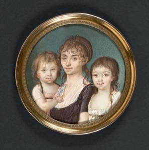 CRESSENT JEAN,Marie-Anne Cressent et ses deux filles Marie-Louis,Binoche et Giquello 2016-11-30