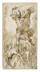 CRESTI IL PASSIGNANO Domenico,Saint Michael defeating the rebel angels,Christie's 2024-02-01