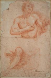 CRESTI IL PASSIGNANO Domenico 1559-1638,Study of a male nude,Rosebery's GB 2022-03-22