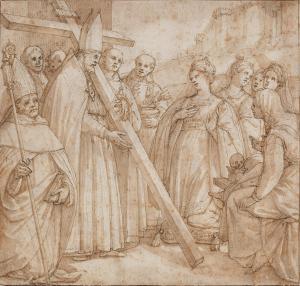 CRESTI IL PASSIGNANO Domenico 1559-1638,The Finding of the True Cross,Sotheby's GB 2024-02-02