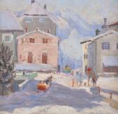 CRESWICK ALICE,Winters Morning, St. Moritz,Elder Fine Art AU 2016-07-31