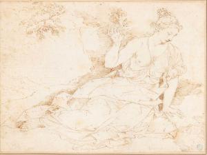 CRETI IL DONATINO Donato 1671-1749,A Lady Holding a Sprig of Flowers,William Doyle US 2024-01-25