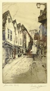 CRIBB Preston 1876-1937,The Shambles York,Duggleby Stephenson (of York) UK 2021-02-26