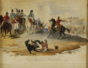 CRICHTON Emma,"Napoleone a Waterloo" acquerello su carta  firmat,Il Ponte Casa D'aste Srl 2006-03-21
