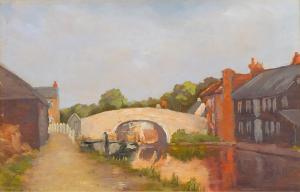 CRIGHTON Hugh Ford 1824-1886,Bridge over water,Eastbourne GB 2020-05-13