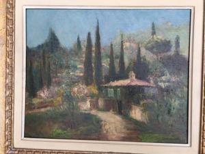CRISMANE Georges Charles 1900-1900,Paysage de Provence,1955,Deburaux et Associes FR 2018-10-05
