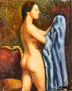 CRISTINA Rodolfo 1922-1979,Nudo di donna,Casa d'Aste Arcadia IT 2022-07-21