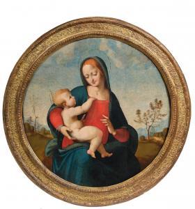 CRISTOFANO IL FRANCIABIGIO Francesco 1482-1525,Madonna and Child,Palais Dorotheum AT 2023-05-03