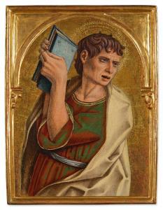 CRIVELLI Carlo 1430-1494,Apostle Holding a Book,Sotheby's GB 2024-02-01