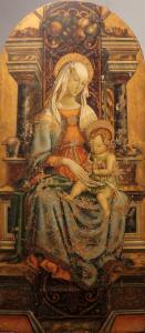 CRIVELLI Carlo 1430-1494,MADONNA AND CHILD,Potomack US 2016-02-06