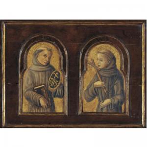 CRIVELLI Vittorio 1440-1502,SAN BERNARDINO; A FRANCISCAN MONK,Sotheby's GB 2007-06-08