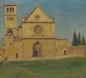 CROATTO Bruno 1875-1948,Basilica di San Francesco, Assisi,Capitolium Art Casa d'Aste IT 2024-02-22