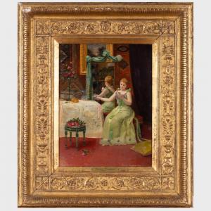 CROEGAERT Georges 1848-1923,Woman at Her Dressing Table,Stair Galleries US 2023-11-09